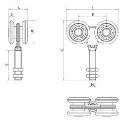 CAIS 4 SCF 4-hjulet �ben lejesl�de
