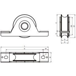 Cais WSO 824 B2 Skydeportsrulle