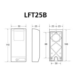 ERREKA LFT25B fotocelle