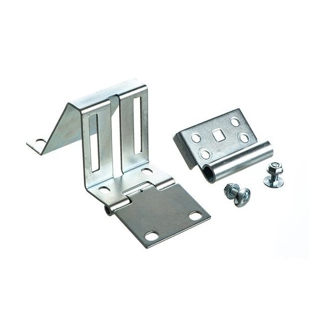 Universalt sidehngsel til ledhejseporte