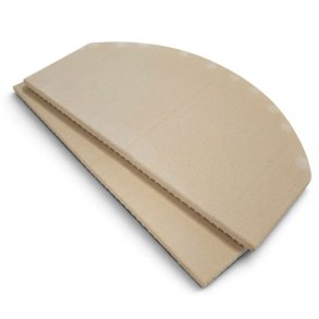 Halv LAC ovnplade �38/33 cm x 9 mm