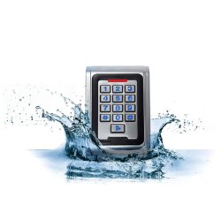 Kombineret kodetastatur og kortlser