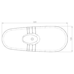 C260V - Lukket markise med volante