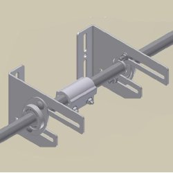 USA8L Monteringsplade Venstreside