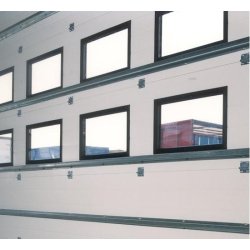 Portvindue m. sort ramme